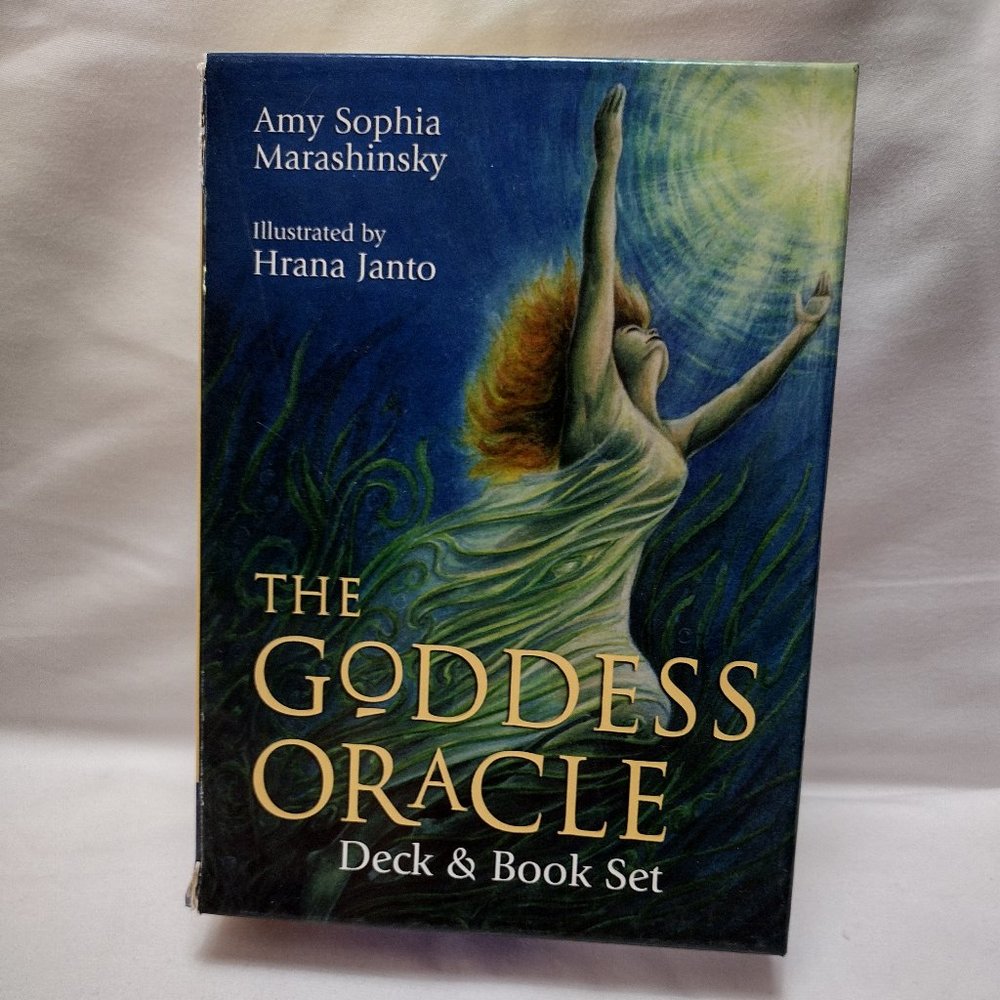 Goddess Oracle Deck & Book Set